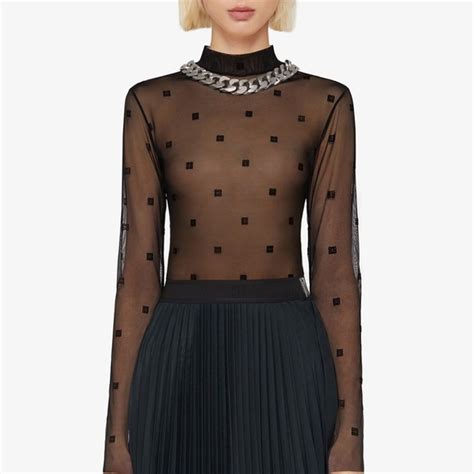 givenchy mesh top